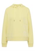 Hoodie mit Backprint iced yellow