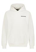 Hoodie mit Backprint ivory white