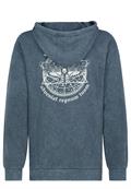 Hoodie mit Backprint midnight navy