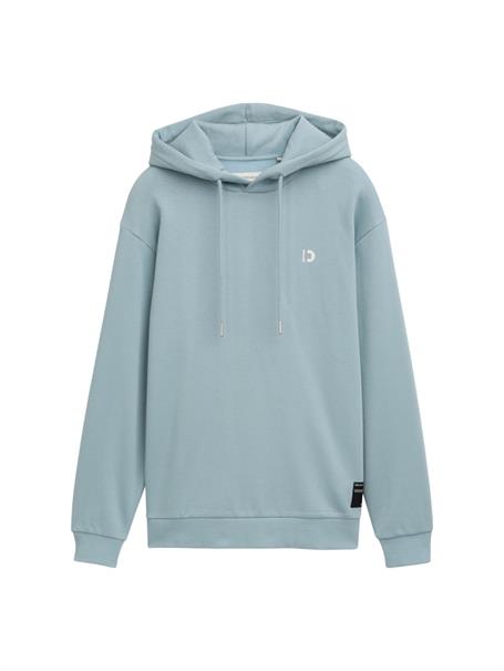 Hoodie mit Logo-Details light grey mint