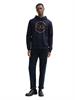 Hoodie mit Logo Print sky captain blue