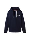 Hoodie mit Logo Print sky captain blue