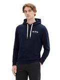 Hoodie mit Logo Print sky captain blue