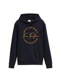 Hoodie mit Logo Print sky captain blue