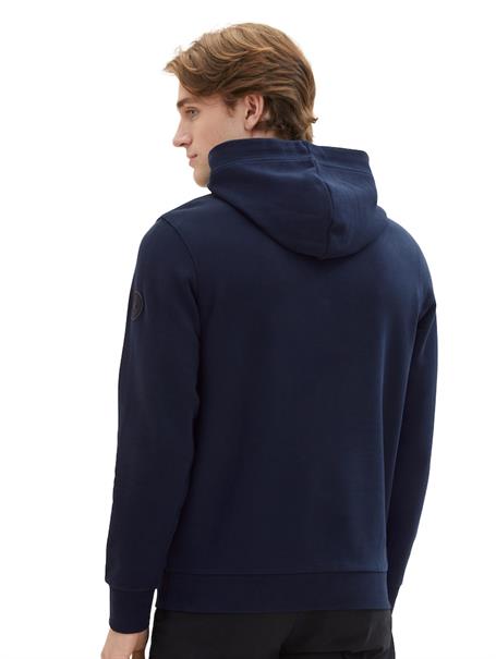 Hoodie mit Logo Print sky captain blue