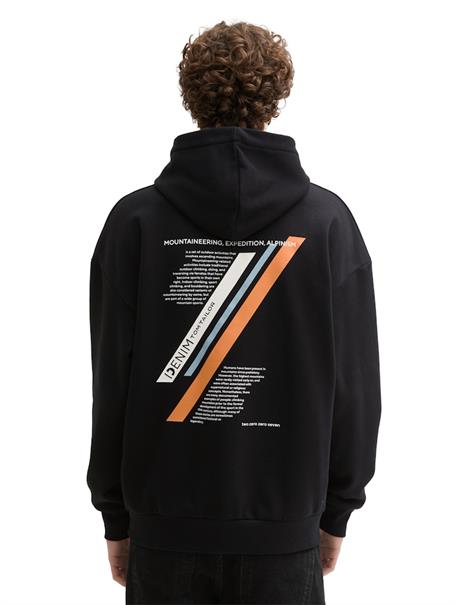Hoodie mit Print black