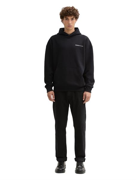Hoodie mit Print black