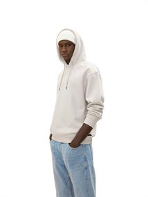 Hoodie mit Print light dove grey