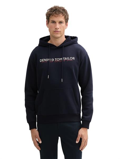 Hoodie mit Print sky captain blue