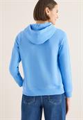 Hoodie mit Stickerei fountain blue