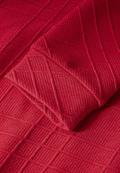 Hoodie mit Struktur autumn red