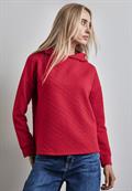 Hoodie mit Struktur autumn red