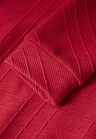 Hoodie mit Struktur autumn red