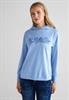 Hoodie Shirt mit Kapuze bay blue