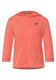 Hoodie Shirt mit Kapuze sunset coral