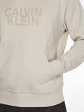 Hoodie stony beige