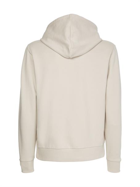 Hoodie stony beige