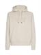 Hoodie stony beige