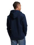 Hoodie Sweatjacke mit Brusttasche sky captain blue