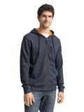 Hoodie Sweatjacke navy fine yd stripe