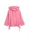 Hoodie Sweatshirt aus Scuba bright rose