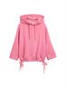 Hoodie Sweatshirt aus Scuba bright rose