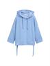 Hoodie Sweatshirt aus Scuba flawless blue