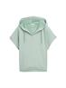 Hoodie Sweatshirt faded green