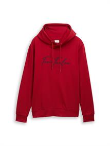 Hoodie Sweatshirt mit Logo-Print coach red