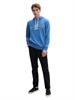 Hoodie Sweatshirt mit Logo-Print midsummer blue
