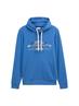 Hoodie Sweatshirt mit Logo-Print midsummer blue