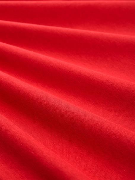 Hoodie Sweatshirt mit Logo-Print samba red