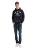 Hoodie Sweatshirt mit Logo-Print sky captain blue