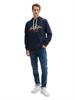 Hoodie Sweatshirt mit Logo-Print sky captain blue