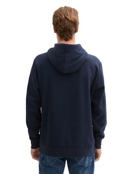 Hoodie Sweatshirt mit Logo-Print sky captain blue