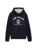 Hoodie Sweatshirt mit Logo-Print sky captain blue