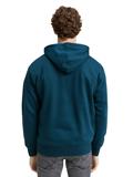 Hoodie Sweatshirt mit Print deep pond green