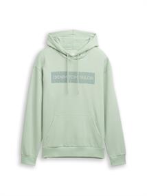 Hoodie Sweatshirt mit Print fresh mint green