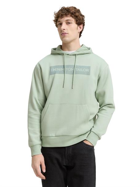 Hoodie Sweatshirt mit Print fresh mint green