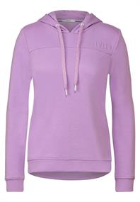 Hoodie Sweatshirt sporty lilac