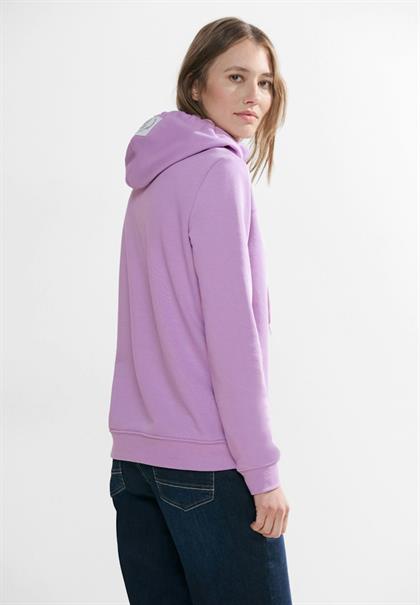 Hoodie Sweatshirt sporty lilac