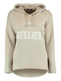 Hoodie Zo44e beige