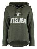 Hoodie Zo44e khaki