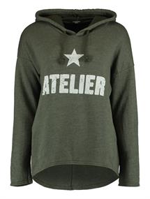 Hoodie Zo44e khaki