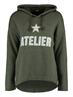 Hoodie Zo44e khaki