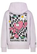 Hoody mit Back Print orchid lavender
