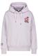 Hoody mit Back Print orchid lavender