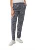 Hose aus reiner Viskose blau