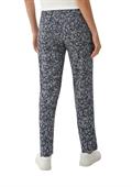 Hose aus reiner Viskose blau
