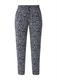 Hose aus reiner Viskose blau